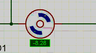 موتور DC با پروتئوس