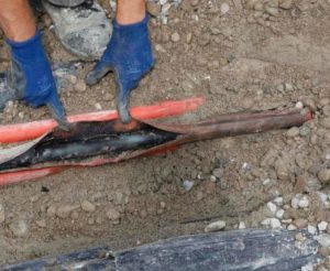 عیب یابی کابل زیر زمینی