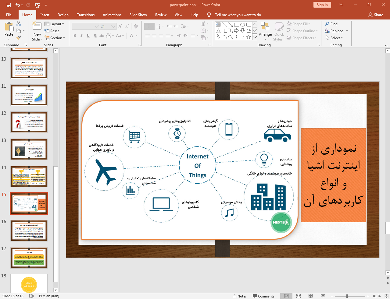 کاربردهای IoT