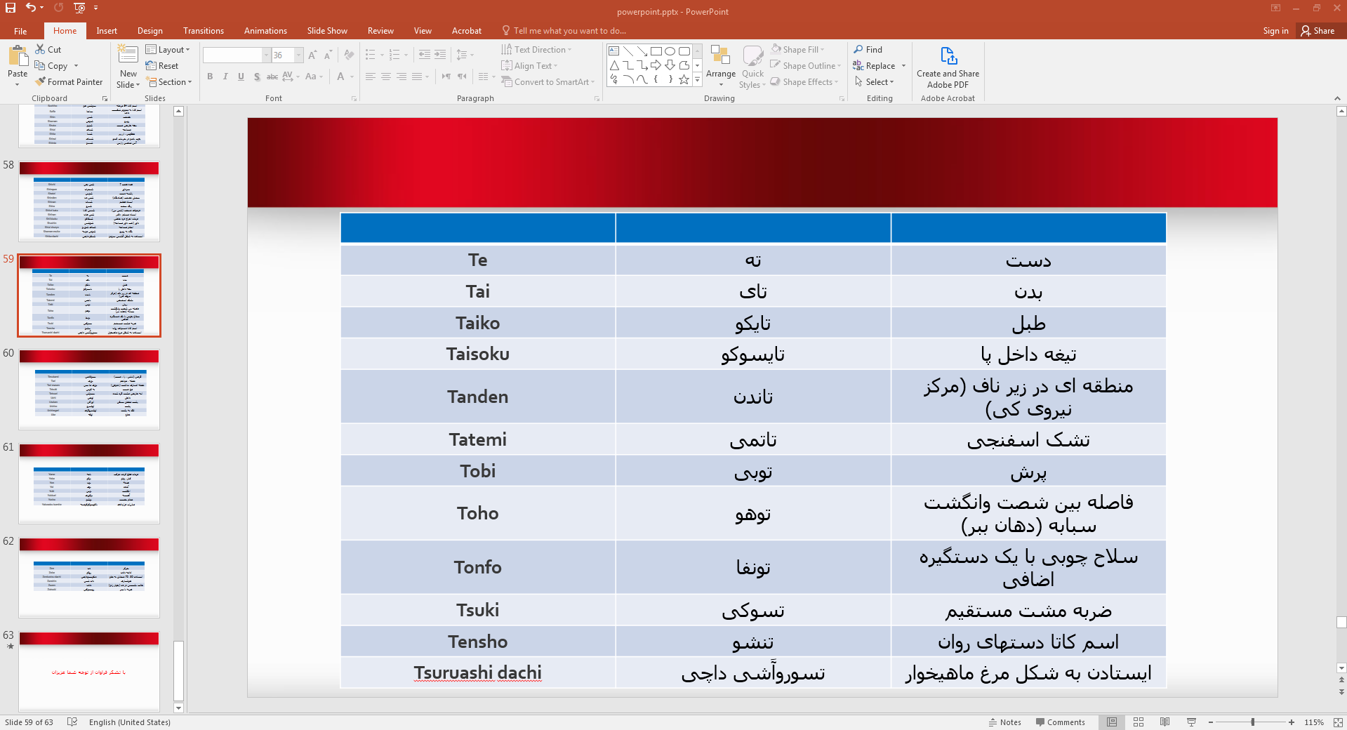 اصطلاحات