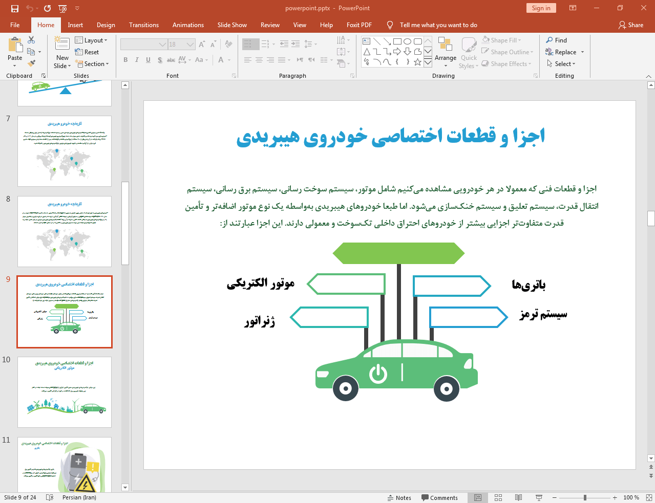اجزا و قطعات