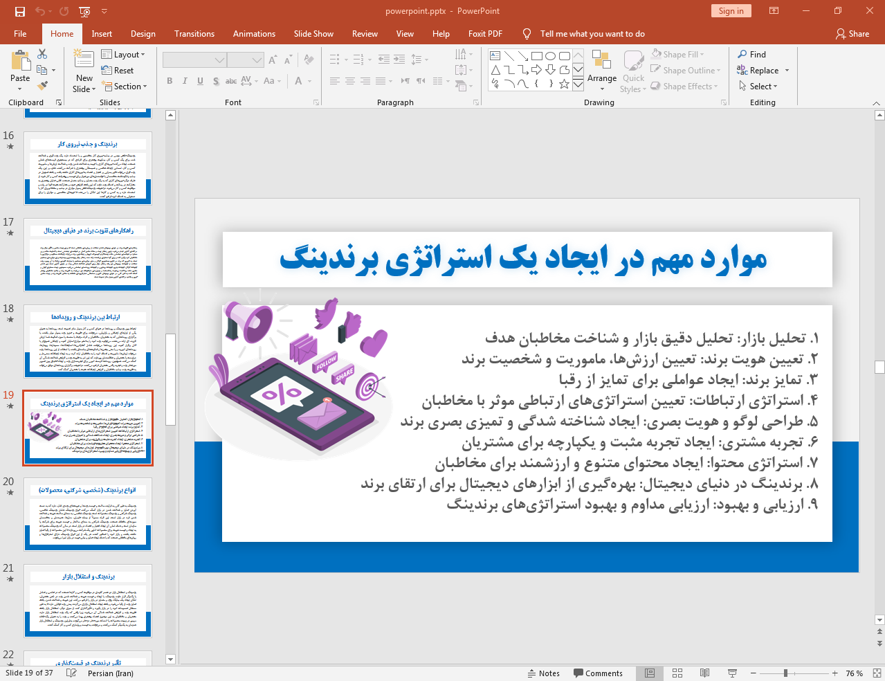 استراتژی برندینگ