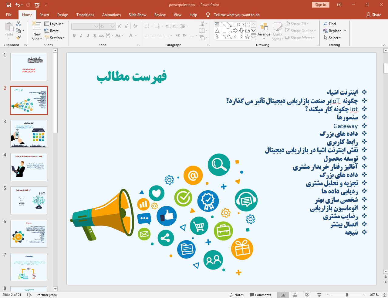 تاثیر IoT بر بازاریابی دیجیتال