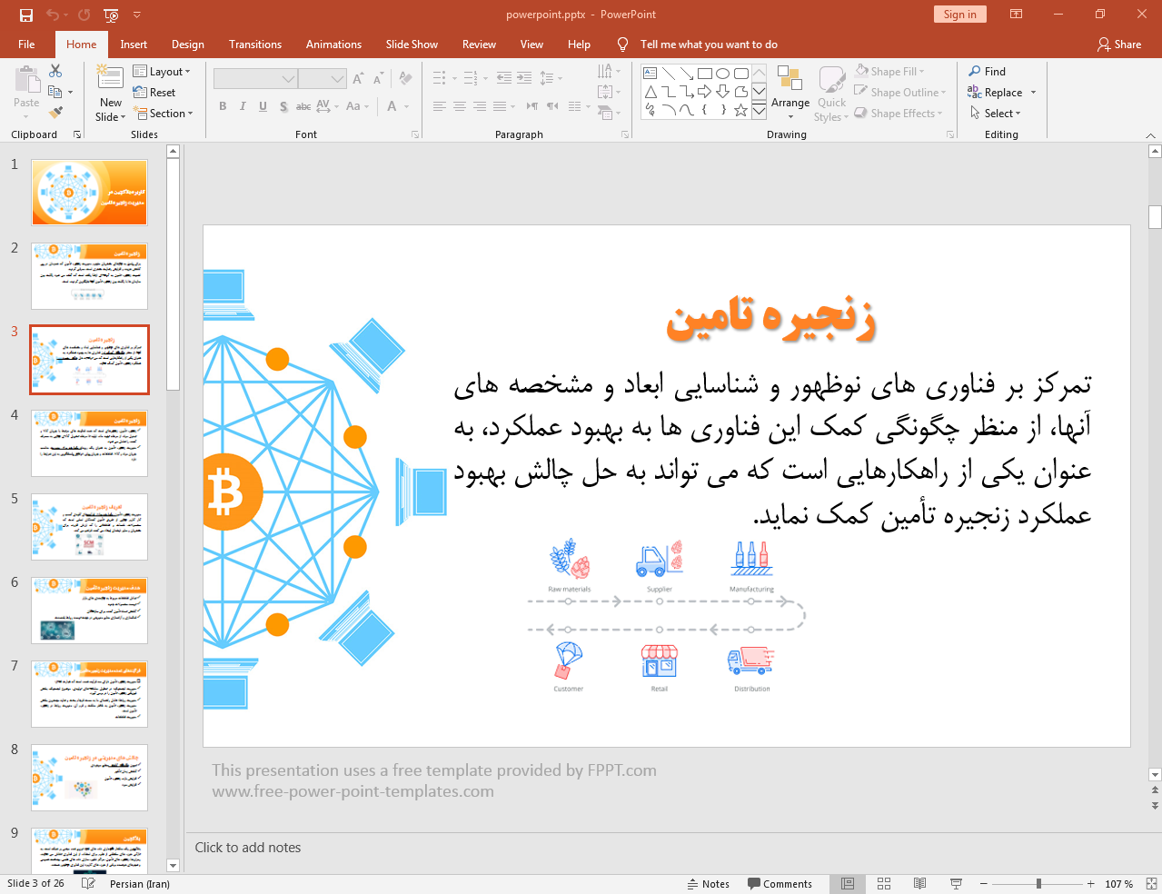 زنجیره تامین