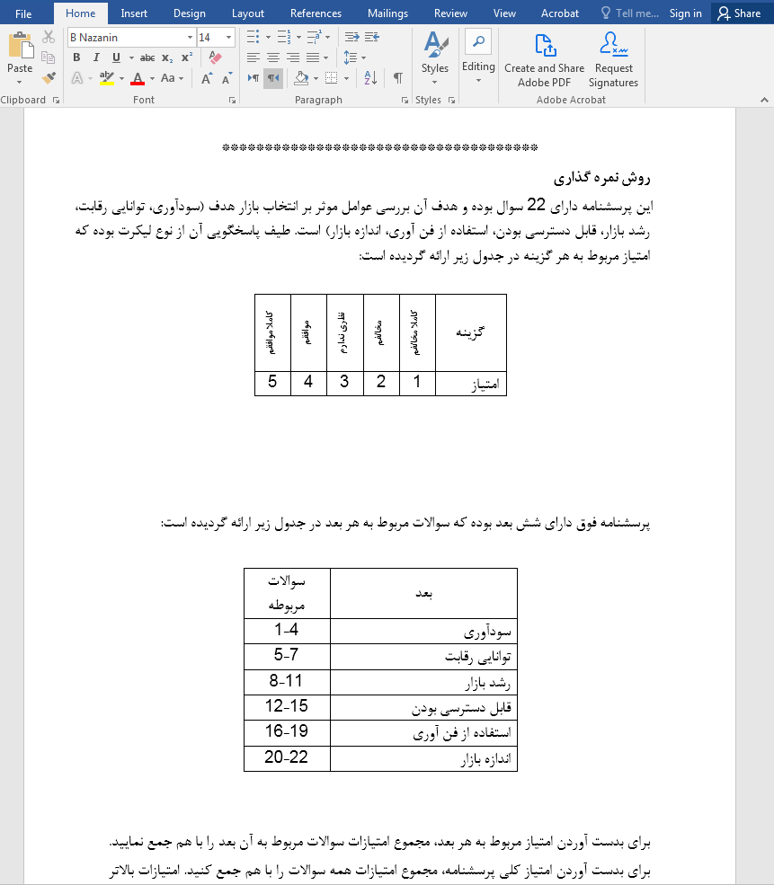 انتخاب بازار هدف