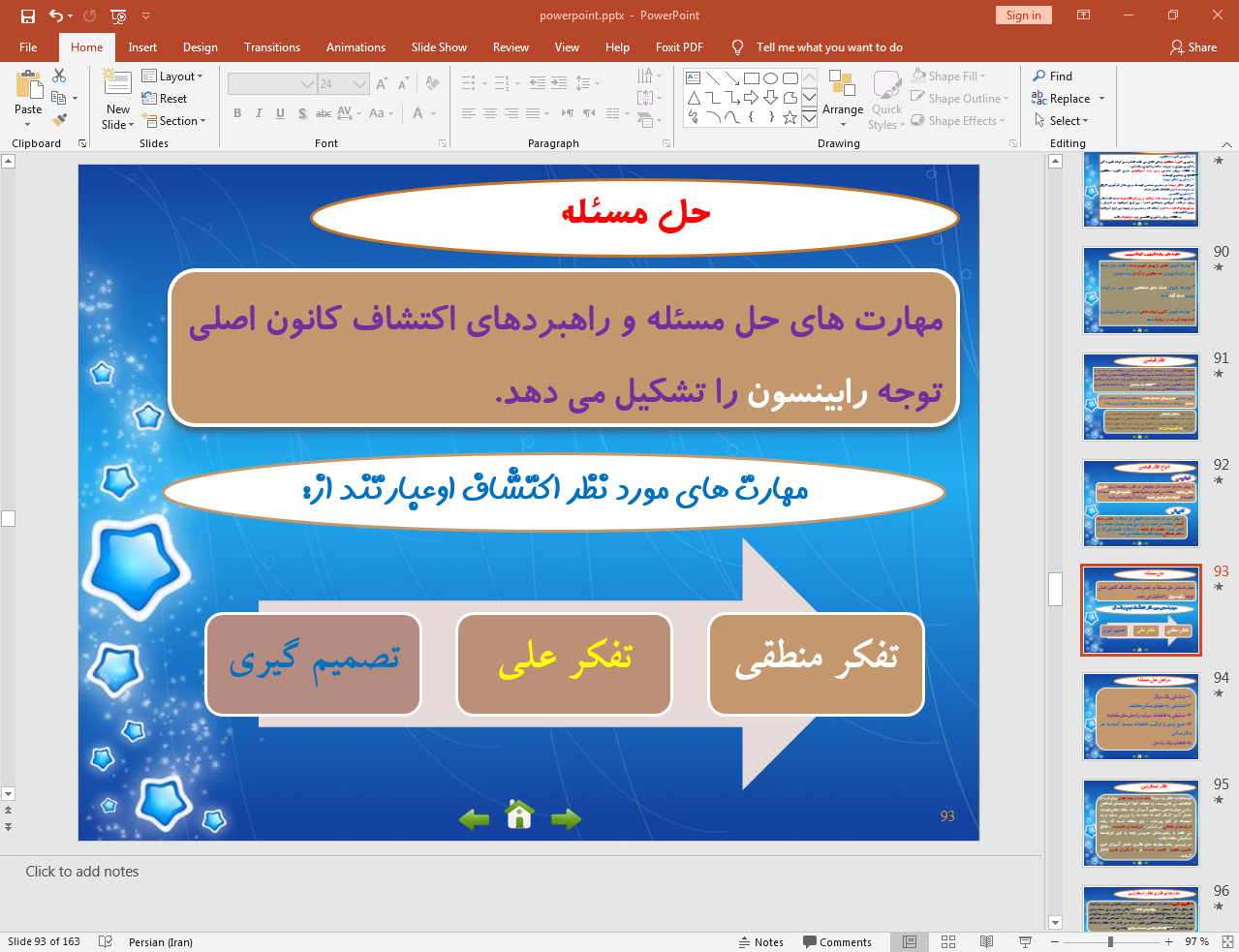 حل مساله