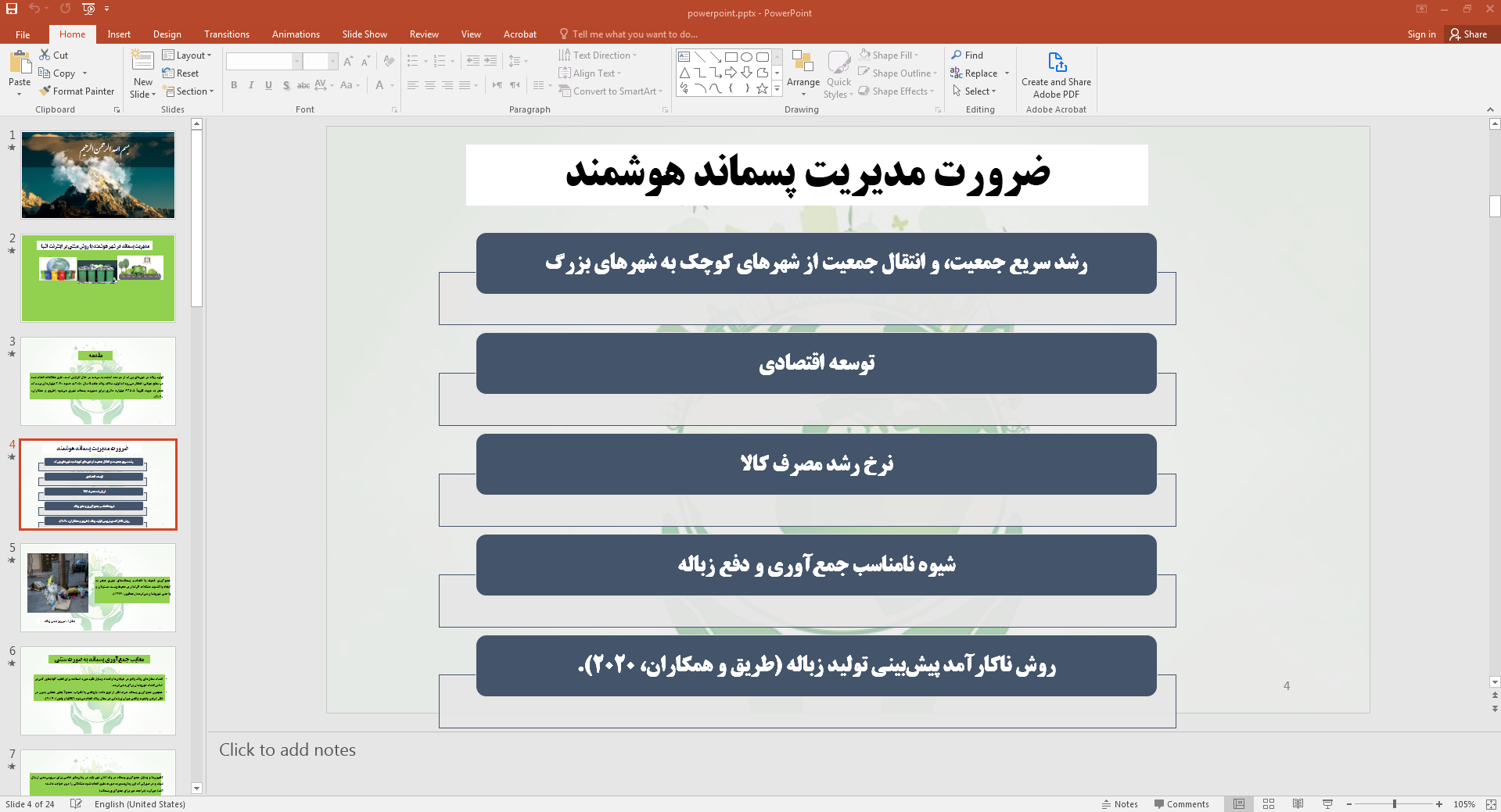 ضرورت مدیریت پسماند هوشمند