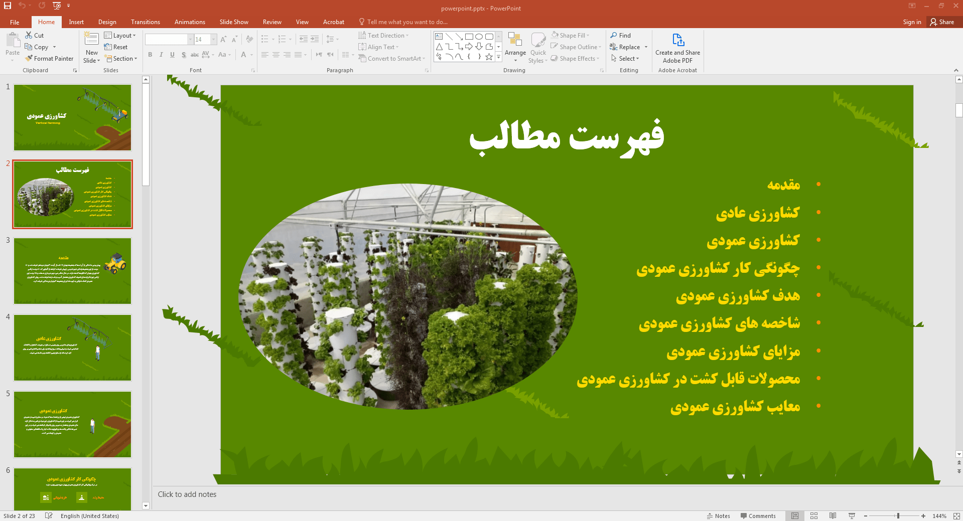 کشاورزی عمودی چیست