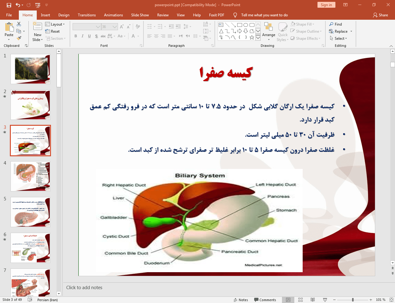 کیسه صفرا
