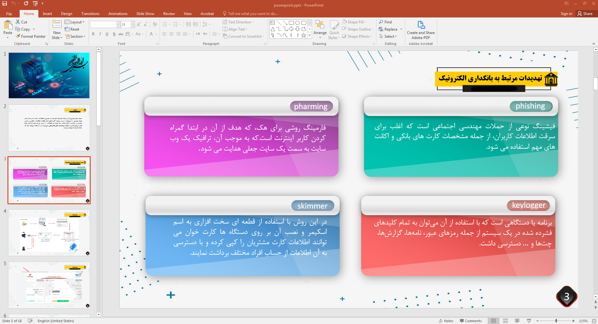 تهدیدات بانکداری الکترونیک