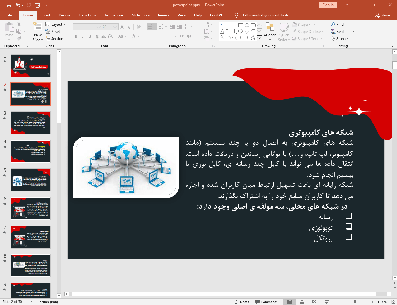 شبکه های کامپیوتری