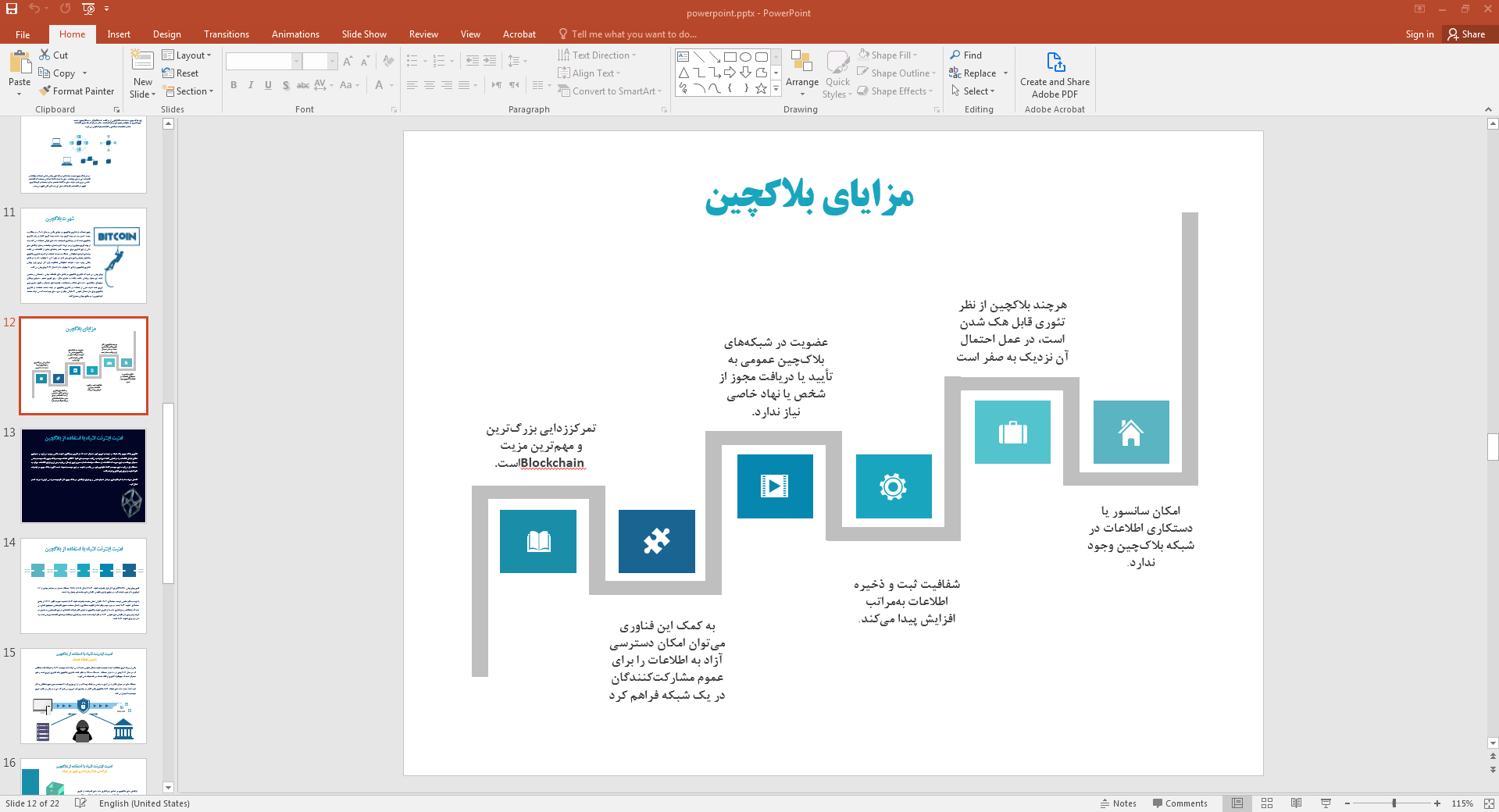 مزایای بلاکچین